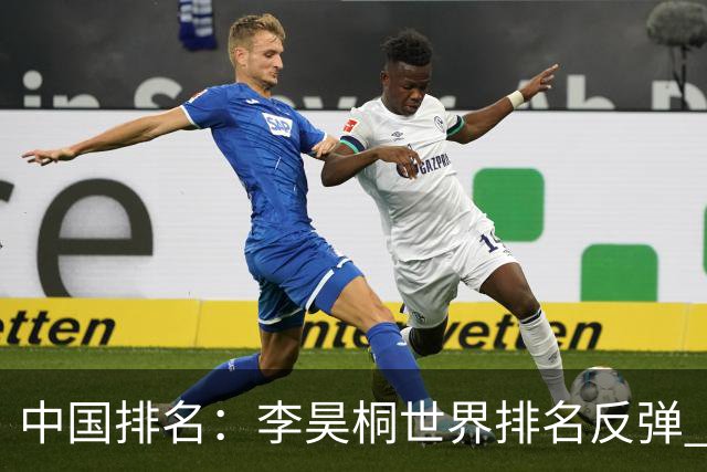 中国排名：李昊桐世界排名反弹 金子豪柴博文上升