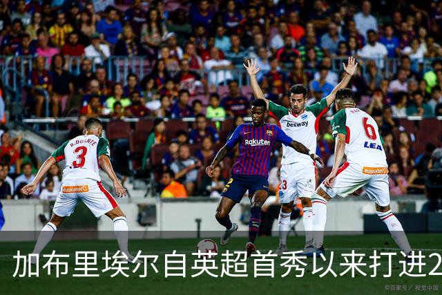加布里埃尔自英超首秀以来打进21球是中卫最多，范戴克18球列次席